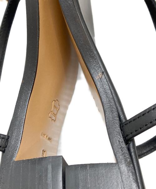 HARUNOBUMURATA（ハルノブ ムラタ）HARUNOBUMURATA (ハルノブ ムラタ) MINIMAL THONG SANDAL ブラック サイズ:39(24.5CM)の古着・服飾アイテム