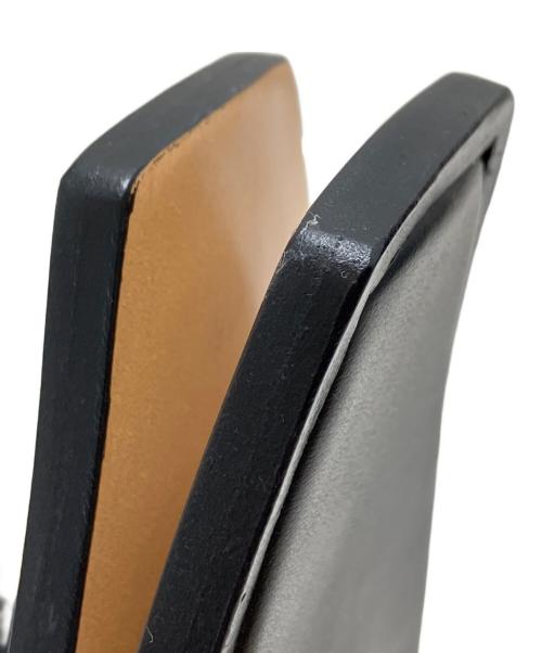 HARUNOBUMURATA（ハルノブ ムラタ）HARUNOBUMURATA (ハルノブ ムラタ) MINIMAL THONG SANDAL ブラック サイズ:39(24.5CM)の古着・服飾アイテム