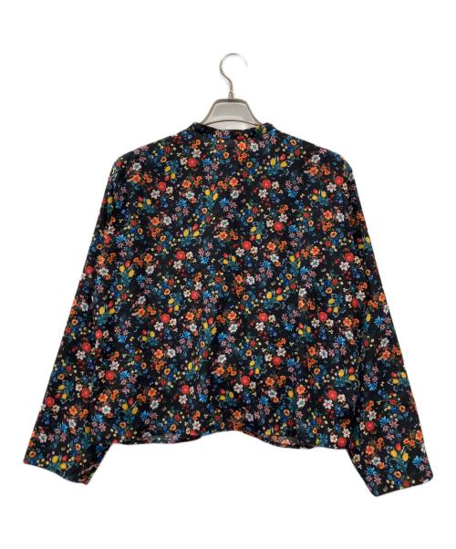 MEYAME（メヤメ）MEYAME (メヤメ) BLOUSE JACKET FLOWER ブラック サイズ:FREEの古着・服飾アイテム
