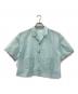 and wander（アンドワンダー）の古着「sheer ripstop SS shirt」｜ブルー