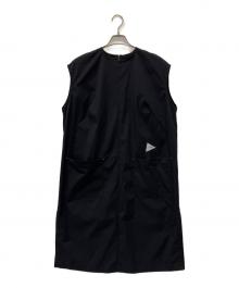 and wander（アンドワンダー）の古着「UV cut stretch SS dress」｜ブラック