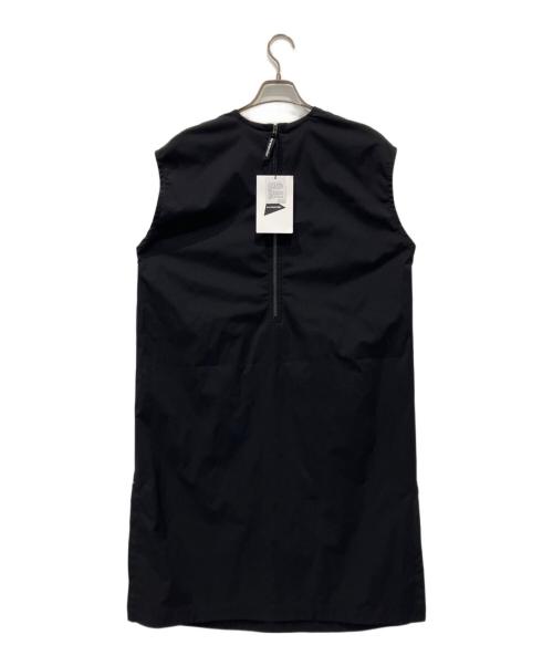 and wander（アンドワンダー）and wander (アンドワンダー) UV cut stretch SS dress ブラック サイズ:M 未使用品の古着・服飾アイテム