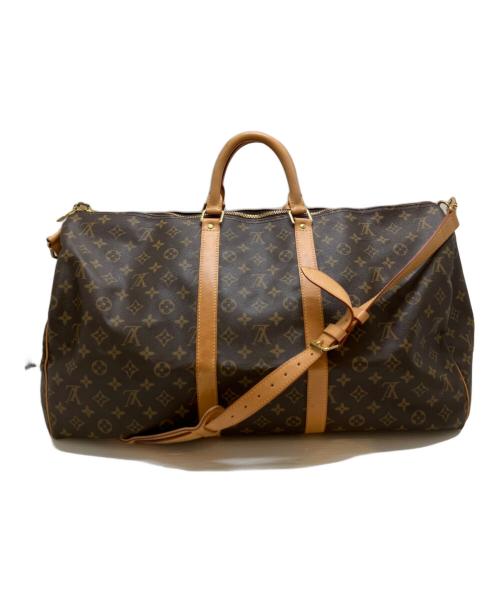 LOUIS VUITTON（ルイ ヴィトン）LOUIS VUITTON (ルイ ヴィトン) キーポル・バンドリエール55/ボストンバッグ ブラウン サイズ:表記なしの古着・服飾アイテム
