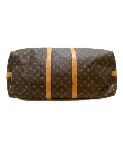 LOUIS VUITTON（ルイ ヴィトン）LOUIS VUITTON (ルイ ヴィトン) キーポル・バンドリエール55/ボストンバッグ ブラウン サイズ:表記なしの古着・服飾アイテム