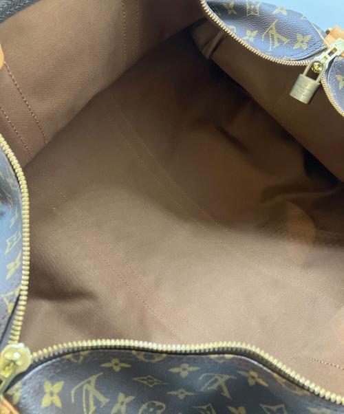 LOUIS VUITTON（ルイ ヴィトン）LOUIS VUITTON (ルイ ヴィトン) キーポル・バンドリエール55/ボストンバッグ ブラウン サイズ:表記なしの古着・服飾アイテム
