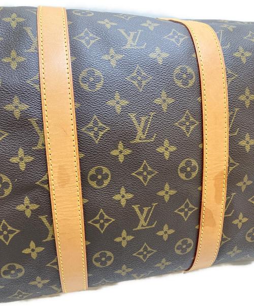 LOUIS VUITTON（ルイ ヴィトン）LOUIS VUITTON (ルイ ヴィトン) キーポル・バンドリエール55/ボストンバッグ ブラウン サイズ:表記なしの古着・服飾アイテム