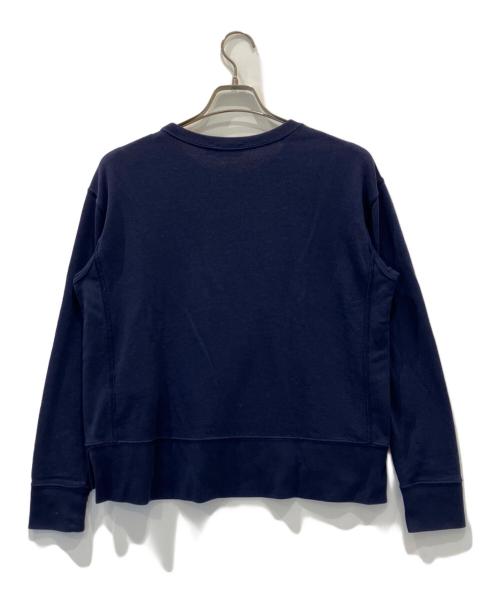 POLO RALPH LAUREN（ポロ・ラルフローレン）POLO RALPH LAUREN (ポロ・ラルフローレン) 星条旗パッチスウェット ネイビー サイズ:Sの古着・服飾アイテム