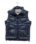 DIESELディーゼル）の古着「ダウンベスト」｜ネイビー