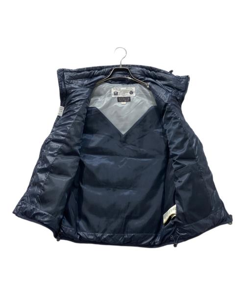 DIESEL（ディーゼル）DIESEL (ディーゼル) ダウンベスト ネイビー サイズ:Ⅼの古着・服飾アイテム
