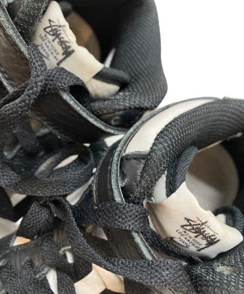 NIKE（ナイキ）NIKE (ナイキ) stussy (ステューシー) Air Force 1 Mid Black and Light Bone ブラック サイズ:23.5㎝の古着・服飾アイテム
