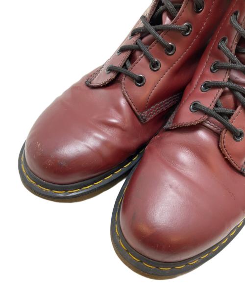 Dr.Martens（ドクターマーチン）Dr.Martens (ドクターマーチン) 1460 8 ホールブーツ レッド サイズ:27cmの古着・服飾アイテム