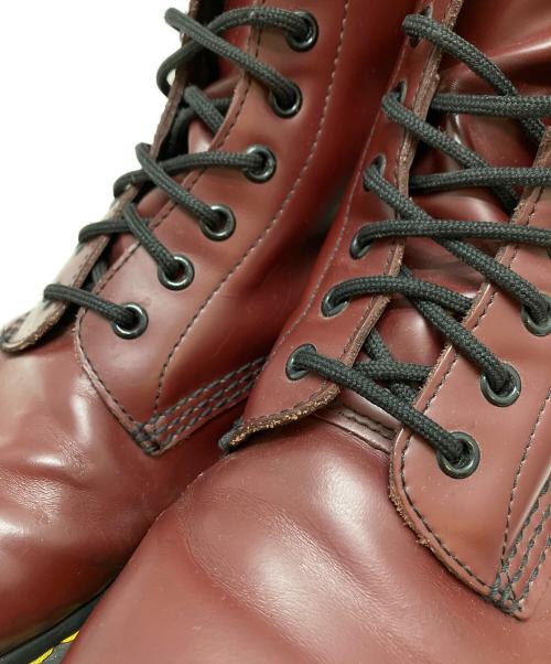 Dr.Martens（ドクターマーチン）Dr.Martens (ドクターマーチン) 1460 8 ホールブーツ レッド サイズ:27cmの古着・服飾アイテム
