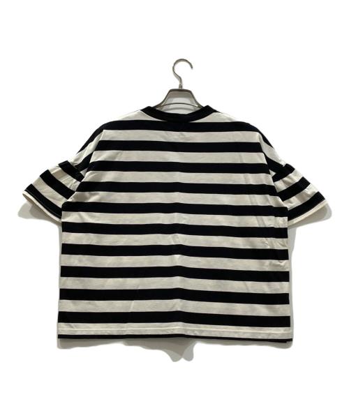BEARDSLEY（ビアズリー）BEARDSLEY (ビアズリー) ギャザースリーブTee ブラック サイズ:FREEの古着・服飾アイテム