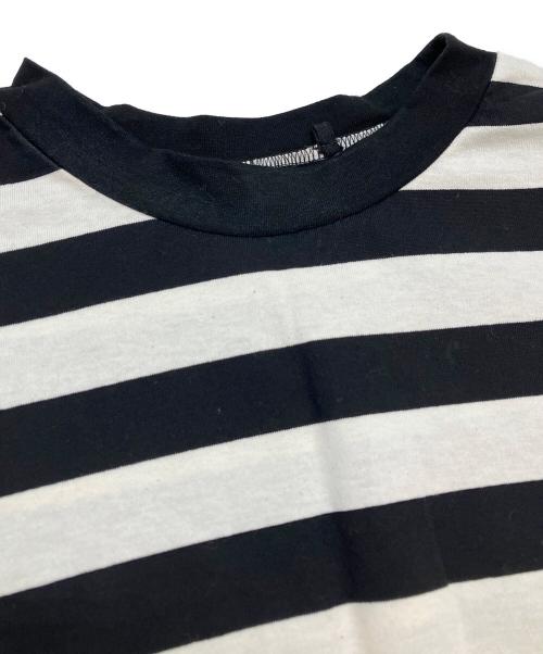 BEARDSLEY（ビアズリー）BEARDSLEY (ビアズリー) ギャザースリーブTee ブラック サイズ:FREEの古着・服飾アイテム