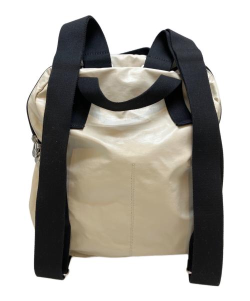 jack gomme（ジャックゴム）jack gomme (ジャックゴム) ナイロン バックパック LAMI アイボリーの古着・服飾アイテム