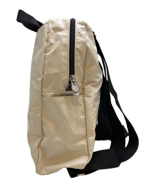 jack gomme（ジャックゴム）jack gomme (ジャックゴム) ナイロン バックパック LAMI アイボリーの古着・服飾アイテム
