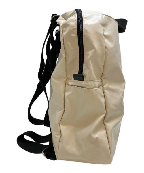 jack gomme（ジャックゴム）jack gomme (ジャックゴム) ナイロン バックパック LAMI アイボリーの古着・服飾アイテム