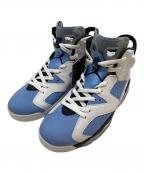 NIKEナイキ）の古着「Air Jordan 6 UNC」｜ブルー×ホワイト