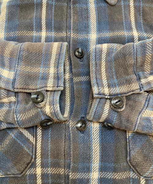 NEIGHBORHOOD（ネイバーフッド）NEIGHBORHOOD (ネイバーフッド) ネルシャツ ネイビー サイズ:Ⅼの古着・服飾アイテム