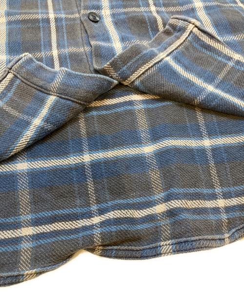 NEIGHBORHOOD（ネイバーフッド）NEIGHBORHOOD (ネイバーフッド) ネルシャツ ネイビー サイズ:Ⅼの古着・服飾アイテム
