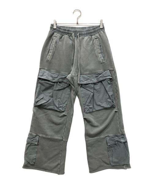 entire studios（エンタイアスタジオ）ENTIRE STUDIOS (エンタイアスタジオ) スウェットカーゴパンツ グレー サイズ:Sの古着・服飾アイテム