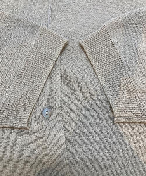 BEARDSLEY（ビアズリー）BEARDSLEY (ビアズリー) サラッとカーディガン ベージュ サイズ:FREEの古着・服飾アイテム