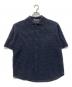 AURALEE（オーラリー）の古着「COTTON MESH KNIT HALF SLEEVED SHIRT」｜ブラック
