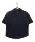 AURALEE (オーラリー) COTTON MESH KNIT HALF SLEEVED SHIRT ブラック サイズ:4：25000円