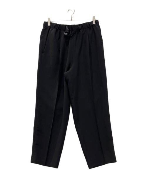 UNITED ARROWS & SONS（ユナイテッドアローズ＆サンズ）UNITED ARROWS & SONS (ユナイテッドアローズ＆サンズ) BELT CR1P PANTS ブラック サイズ:Mの古着・服飾アイテム