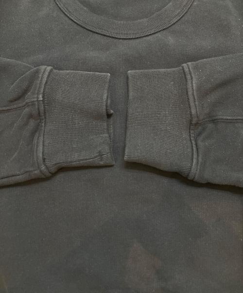 STONE ISLAND（ストーンアイランド）STONE ISLAND (ストーンアイランド) クルーネックスウェット ブラック サイズ:Ⅼの古着・服飾アイテム