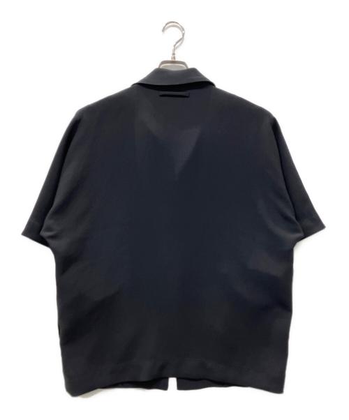 UNITED ARROWS & SONS（ユナイテッドアローズ＆サンズ）UNITED ARROWS & SONS (ユナイテッドアローズ＆サンズ) SSL COACH SHIRT ブラック サイズ:Ⅼの古着・服飾アイテム