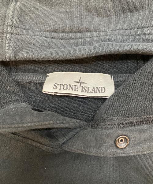 STONE ISLAND（ストーンアイランド）STONE ISLAND (ストーンアイランド) プルオーバーパーカー ブラック サイズ:Ⅼの古着・服飾アイテム