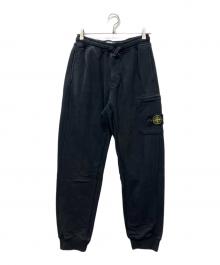 STONE ISLAND（ストーンアイランド）の古着「スウェットパンツ」｜ブラック
