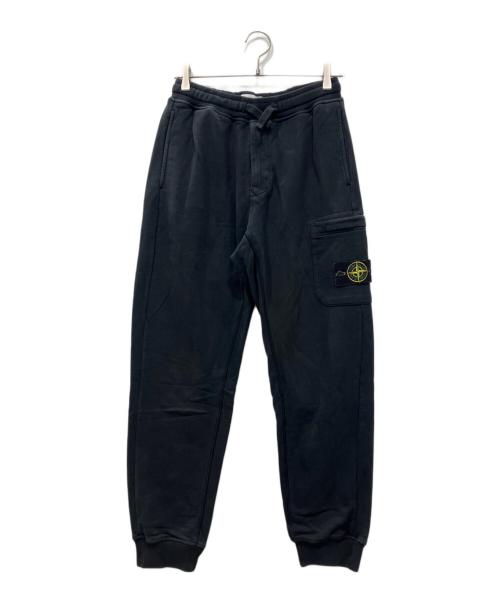 STONE ISLAND（ストーンアイランド）STONE ISLAND (ストーンアイランド) スウェットパンツ ブラック サイズ:Sの古着・服飾アイテム