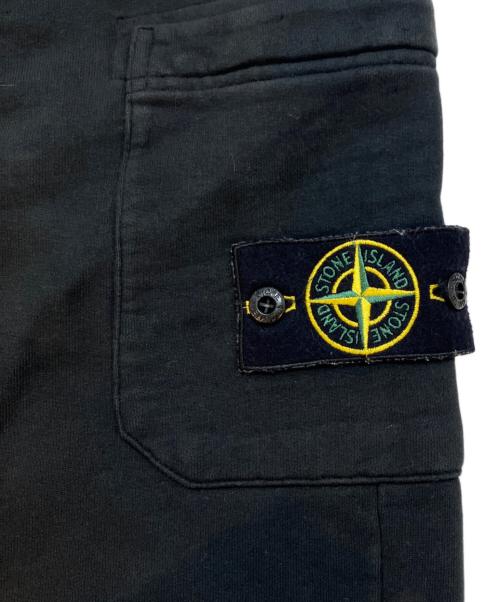 STONE ISLAND（ストーンアイランド）STONE ISLAND (ストーンアイランド) スウェットパンツ ブラック サイズ:Sの古着・服飾アイテム