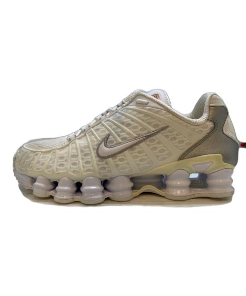 NIKE（ナイキ）NIKE (ナイキ) SHOX TL WHITE/WHITE-METALLIC SILVER-MAX ORANGE ホワイト サイズ:27cmの古着・服飾アイテム