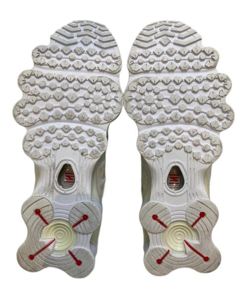 NIKE（ナイキ）NIKE (ナイキ) SHOX TL WHITE/WHITE-METALLIC SILVER-MAX ORANGE ホワイト サイズ:27cmの古着・服飾アイテム