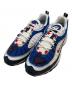 NIKE（ナイキ）の古着「AIR MAX 98 WHITE/UNIVERSITY RED-OBSIDAN-METALLIC SILVER」｜ブルー