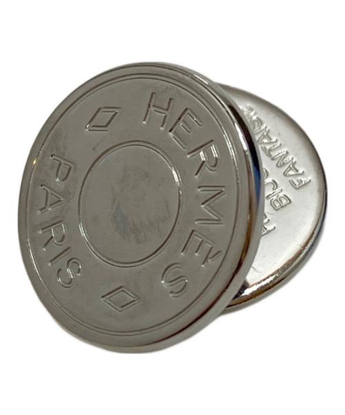 HERMES（エルメス）HERMES (エルメス) セリエ ラウンドシェイプ カフリンクス／カフスボタン シルバー サイズ:表記なしの古着・服飾アイテム