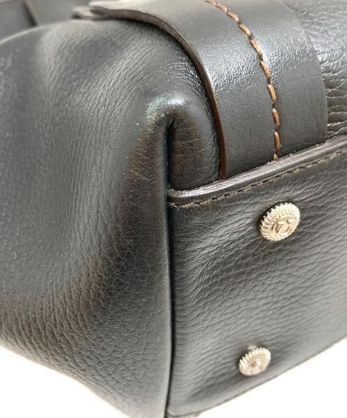 Salvatore Ferragamo（サルヴァトーレ フェラガモ）Salvatore Ferragamo (サルヴァトーレ フェラガモ) レザートートバッグ ブラック サイズ:表記なしの古着・服飾アイテム