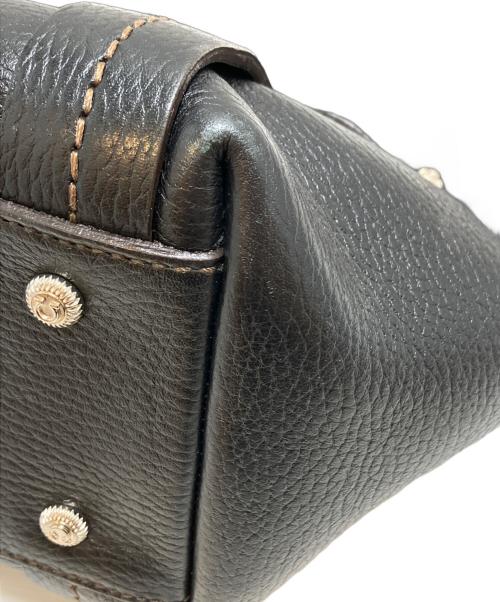 Salvatore Ferragamo（サルヴァトーレ フェラガモ）Salvatore Ferragamo (サルヴァトーレ フェラガモ) レザートートバッグ ブラック サイズ:表記なしの古着・服飾アイテム