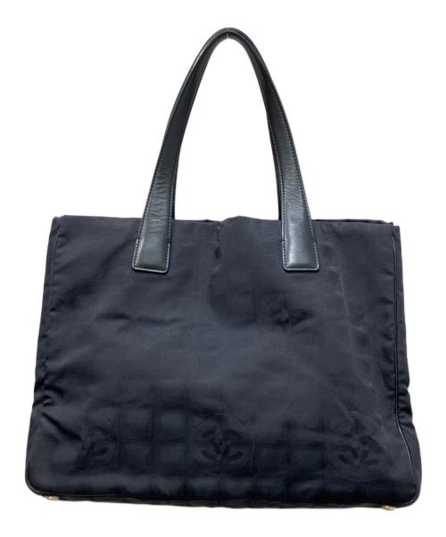 CHANEL（シャネル）CHANEL (シャネル) ニュートラベルライン トートMM ブラック サイズ:表記なしの古着・服飾アイテム