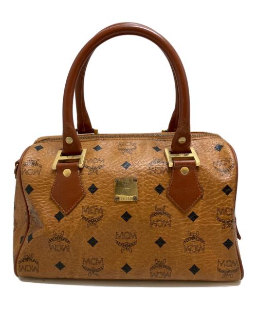 MCM（エムシーエム）MCM (エムシーエム) ミニボストンバッグ ブラウン サイズ:表記なしの古着・服飾アイテム