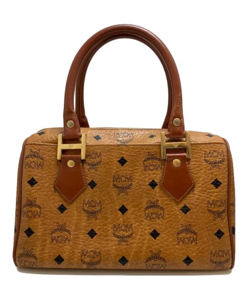 MCM（エムシーエム）MCM (エムシーエム) ミニボストンバッグ ブラウン サイズ:表記なしの古着・服飾アイテム