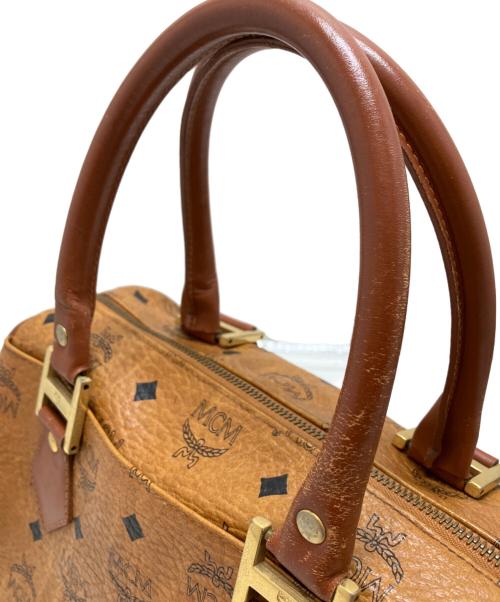 MCM（エムシーエム）MCM (エムシーエム) ミニボストンバッグ ブラウン サイズ:表記なしの古着・服飾アイテム