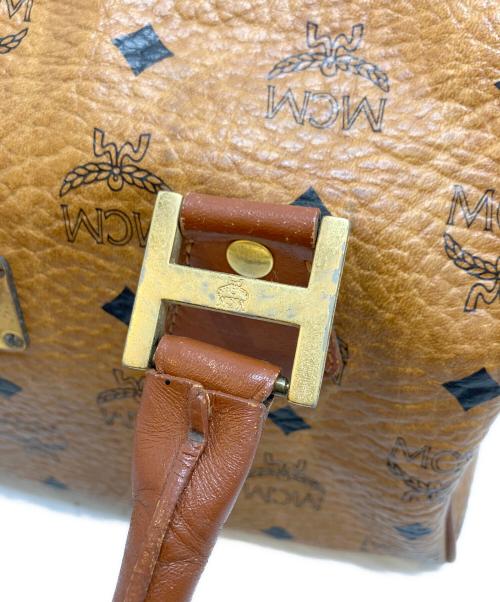 MCM（エムシーエム）MCM (エムシーエム) ミニボストンバッグ ブラウン サイズ:表記なしの古着・服飾アイテム