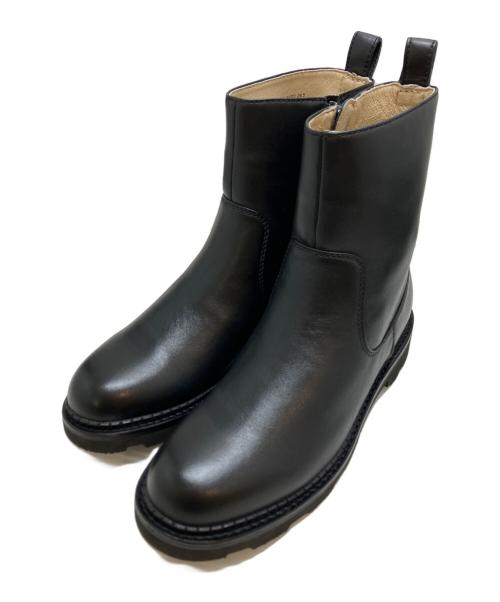REGAL（リーガル）REGAL (リーガル) サイドジップブーツ ブラック サイズ:24.5CMの古着・服飾アイテム