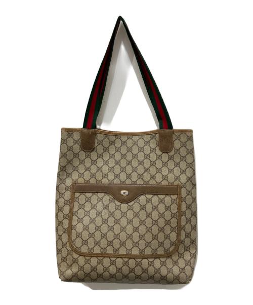 GUCCI（グッチ）GUCCI (グッチ) シェリーライントートバッグ ベージュ サイズ:表記なしの古着・服飾アイテム