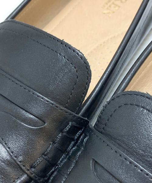 LAUREN RALPH LAUREN（ローレン ラルフ ローレン）LAUREN RALPH LAUREN (ローレン ラルフ ローレン) コインローファー ブラック サイズ:24.5CMの古着・服飾アイテム
