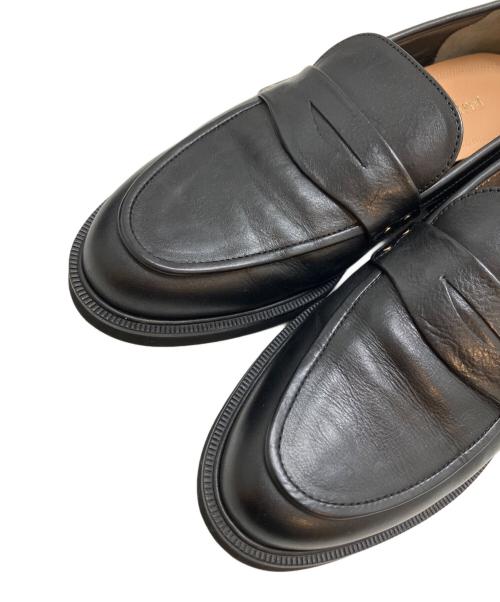 J&M DAVIDSON（ジェイ＆エム デヴィッドソン）J&M DAVIDSON (ジェイ＆エム デヴィッドソン) コインローファー ブラック サイズ:24.5CMの古着・服飾アイテム